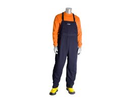 75Cal FR Overall, Multi Layer, Cotton, NFPA 70E/ASTM F1506, Navy, LG