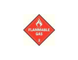 LABEL CL2 FLAMMABLE GAS RL500