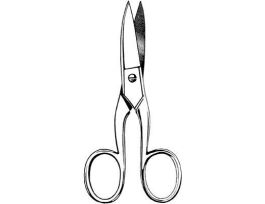 CUTICLE NAIL SCIS 4 1/2 TOE NL