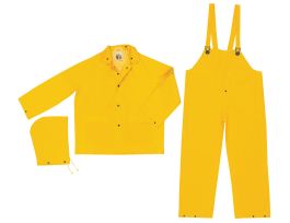 INDUSTRY GRADE- PVC/POLYESTER SUIT- 3 PC- YELLOW
