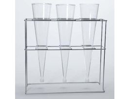 Imhoff Settling Cones and Rack Kit; Three Cones, One Rack