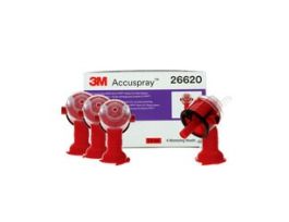 3M™ Accuspray™ Atomizing Head Refill Pack for 3M™ PPS™ Series 2.0, 26620, Red, 2.0 mm, 4 nozzle per pack, 6 packs per case