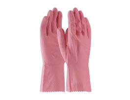 Assurance Unsupport Latex, Pink, 18 Mil, 12 Inch, Flocked, Honeycomb, XL