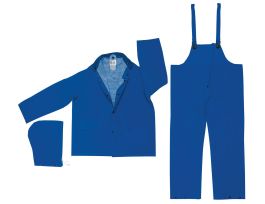 CLASSIC PLUS .35MM PVC/POLY SUIT 3 PC COLLAR BLU