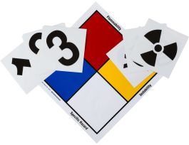 NFPA Vinyl Sign Kit 15" H x 15" W Instability