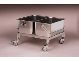 BUCKET 8 GAL STAINLESS