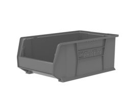 BIN SUPER SZ 20X12-3/8X8 GRY