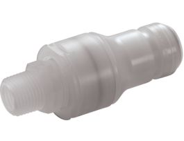 COUPLER 1/2 MALE NPT INSRT