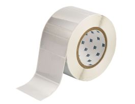 Metallized Glossy Polyester Rating Plate Labels 2 in H x 3 in W Silver 1000/RL