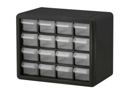 CABINET PLASTIC STORAGE 16 DRAWER
