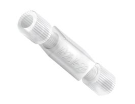 Inline Solvent Filter, UHMWPE, 10m, 1/16" OD, 1/4-28 Flat Bottom; 1/EA