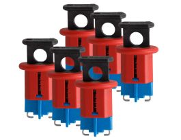 Miniature Circuit Breaker Lockout Device, Pin-In Standard (PIS), 6/Pack