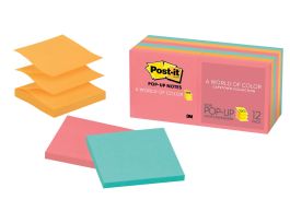 Post-it® Dispenser Pop-up Notes R330-12AN 3 in x 3, Poptimistic Collection, 12 Pads/Pack, 100 Sheets/Pad