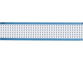 Numerical Wire Markers Permanent Adhesive Vinyl 0.75 in H Legend: 1, 1800 Total