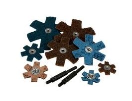 Scotch-Brite™ Star, 4 in A VFN LS, 25/Pac, 50 ea/Case