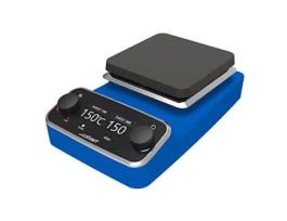 Premium Digital Stirring Hot Plate, Aluminum, Blue; 120 VAC