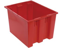 19.5INX15.5INX13IN STACK NEST TOTE RED