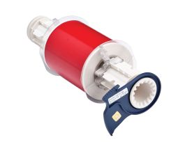 All Weather Permanent Adhesive Vinyl Label Tape for BBP85 Printer - 4" Red