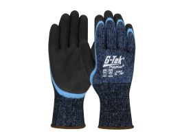 G-Tek PolyKor, 10G Acrylic Shell,DD Latex w/ MS Grip, Coated Thumb, A4 , MD