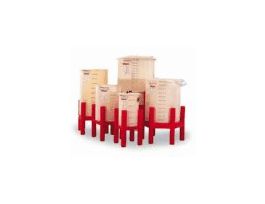 Flat-Bottom Open Top Tank System, HDPE, 55 gallon