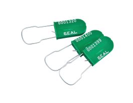 Padlock Plastic Seals, Green