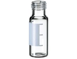 Vial, 2 mL, Glass with Label, 9 mm Short Thread; 1000/pk