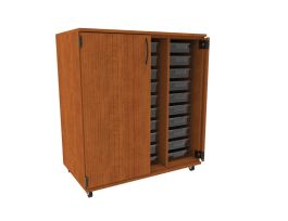 TOTE STORAGE UNIT 30 WITH DR 42X24X48 IN