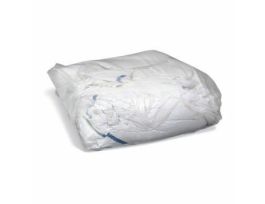 RAGS IN BAGS WHITE W/ BLUE