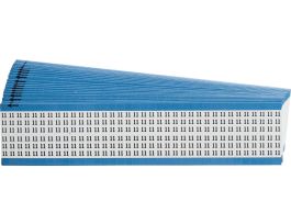 Numerical Wire Markers Repositionable Vinyl 0.75in H Legend: 11, 1800 Total
