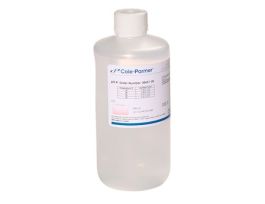Traceable pH Standard Buffer with Calibration, Clear, pH 4; 500 mL