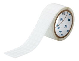 Aggressive Adhesive Multi-Purpose Nylon Labels for 3" Core Printers - 0.375" Dia