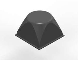 3M™ Bumpon™ Protective Products SJ5514 Gray, 1000/Case