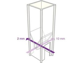 GENEQUANT I IICUVETTE ADAPTER.
