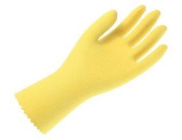 GLOVE FLOCKLINED RUBBR 12PR=PK S