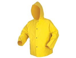 CONCORD .35MM- NEO/NYLON- JACKET W/ATT HOOD- YLW