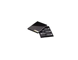 Histochemistry Staining Tray, 12-place, black lid