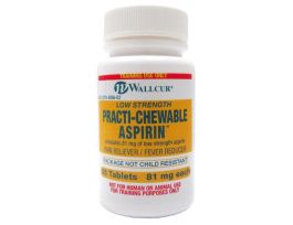 SIM PRACTI-CHEWABLE ASPIRIN 81 MG