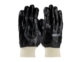 ProCoat® Premium PVC Dipped Glove with Interlock Liner and Semi-Rough Finish - Knit Wrist