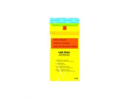 BAG SPECIMEN 6X10 YELLOW BIO 3 WALL ADHS