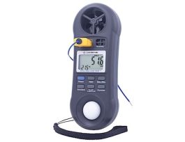 Environmental Meter; Wind Speed, Humidity, Temperature, and Light Meter