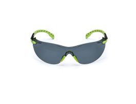 3M™ Solus™ 1000-Series Safety Glasses S1202SGAF, Green/Black, Grey Scotchgard™ Anti-Fog Lens, 20 EA/Case