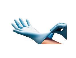 GLOVE EXAM ESTEEM NITRILE TRUE-BLUE XL PK