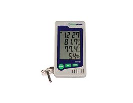 Precalibrated Humidity and Temperature Indicator with External Probe