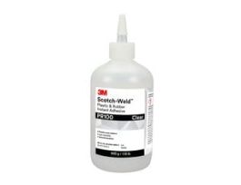 3M™ Scotch-Weld™ Plastic & Rubber Instant Adhesive PR100, Clear, 500 Gram, 1 Bottle/Case