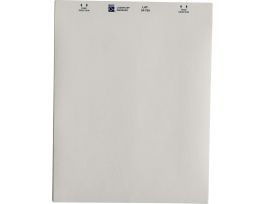LaserTab Paper Lbls 1.437 in H x 3 in W White 84/PK