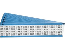 Numerical Wire Markers Repositionable Vinyl 0.75in H Legend: 13, 1800 Total