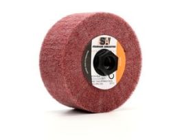 Standard Abrasives™ MD Mini-Brush 875712, 4-1/2 in x 2 in x 5/8-11 FB039 20-71 A MED Medium Density, 2 ea/Case