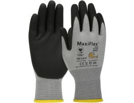 MaxiFlex Elite ESD, Gray Shell, MF Nitrile Grip, Antistatic EN 16350, LG