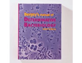 BOOK BERGEYS MANUAL DETERMINATIVE BACT