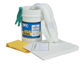 6.5-Gallon Bucket Spill Control Kit - Oil Only Application
